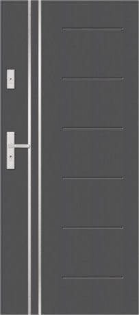 T54 - Außentür  mit modernen Applikationen