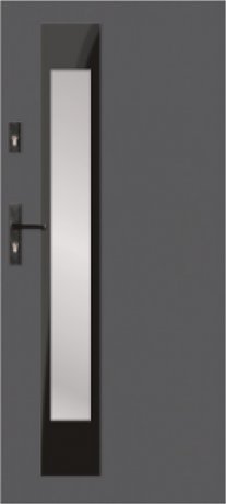 G S80 - drzwi zewnętrzne przeszklone nowoczesne