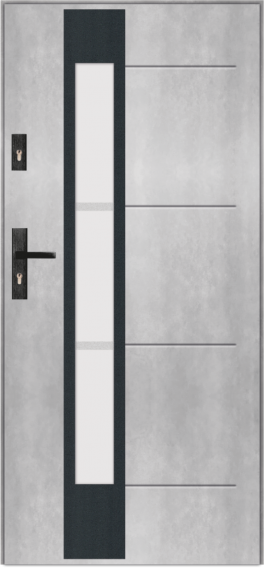 T53 - современные остекленные входные двери, остекление S36