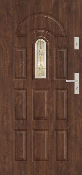 T20 - classic glazed exterior door, S08  glazing