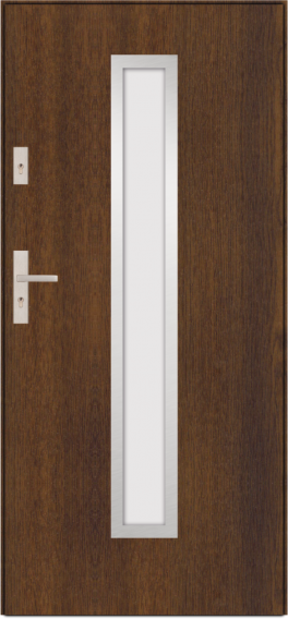 G - modern glazed external door, S54  glazing